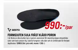 Tools Formgjuten sula fräst klädd poron erbjuda
