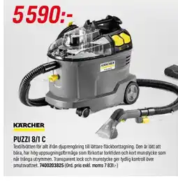 Tools KÄRCHER Puzzi 8/1 C erbjuda