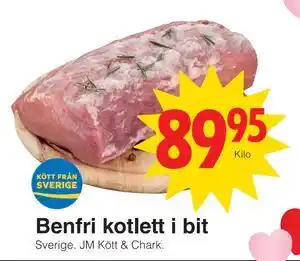 Benfri kotlett i bit