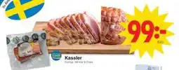 Matöppet Kassler erbjuda