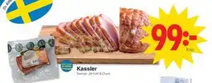 Matöppet Kassler erbjuda