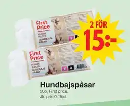 Matöppet Hundbajspåsar erbjuda