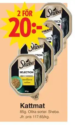 Matöppet Kattmat erbjuda