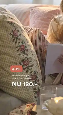 Hemtex Rosemary örngott 50 x 60 cm erbjuda