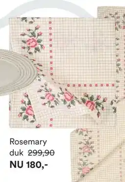 Hemtex Rosemary duk erbjuda