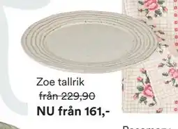 Hemtex Zoe tallrik erbjuda