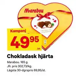 City Gross Chokladask hjärta erbjuda