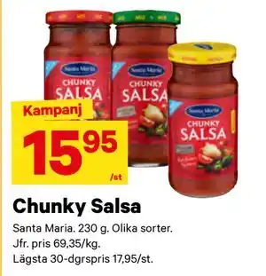 City Gross Chunky Salsa erbjuda