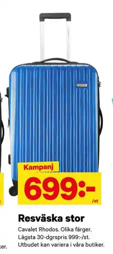 City Gross Resväska stor erbjuda