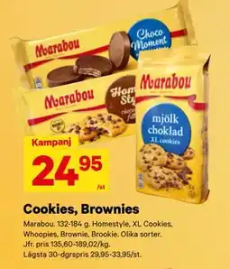 City Gross Cookies, Brownies erbjuda