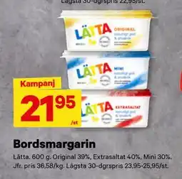 City Gross Bordsmargarin erbjuda