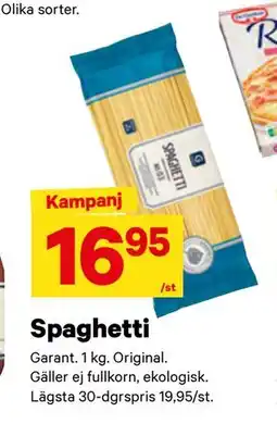 City Gross Spaghetti erbjuda