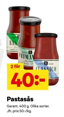 City Gross Pastasås erbjuda