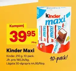 City Gross Kinder Maxi erbjuda