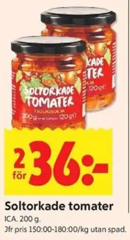 ICA Kvantum Soltorkade tomater erbjuda
