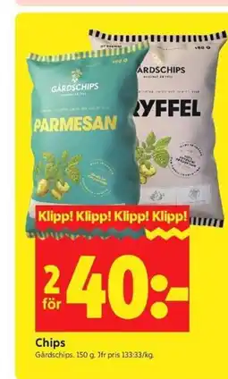 ICA Kvantum Chips erbjuda