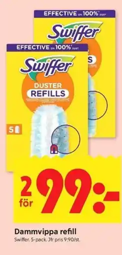 ICA Kvantum Dammvippa refill erbjuda