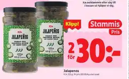 ICA Kvantum Jalapenos erbjuda