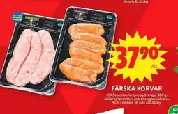 ICA Maxi Färska korvar erbjuda