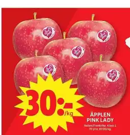 ICA Maxi Äpplen pink lady erbjuda