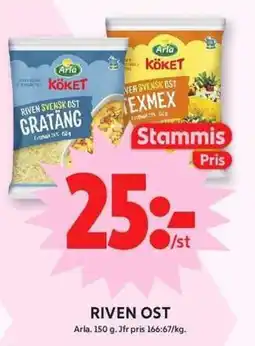 ICA Maxi Riven ost erbjuda