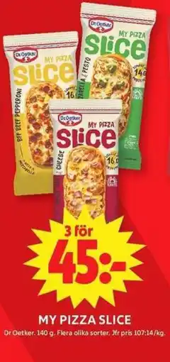 ICA Maxi My pizza slice erbjuda