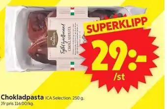 ICA Selection Chokladpasta