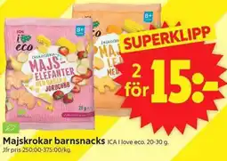 ICA Supermarket ICA Majskrokar barnsnacks erbjuda