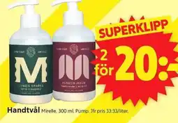 ICA Supermarket Mirelle Handtvål erbjuda