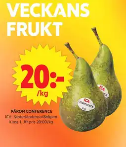 ICA Supermarket ICA Päron conference erbjuda