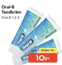 Bo Ohlsson Oral-B Tandkräm erbjuda