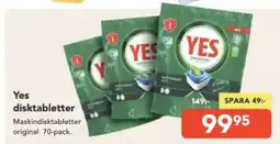 Bo Ohlsson Yes disktabletter erbjuda