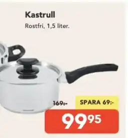 Bo Ohlsson Kastrull erbjuda