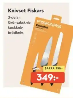 Bo Ohlsson Knivset Fiskars erbjuda