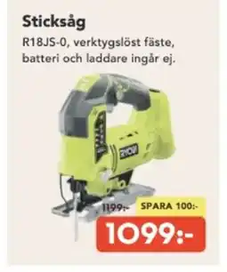 Bo Ohlsson Sticksåg erbjuda