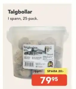 Bo Ohlsson Talgbollar erbjuda