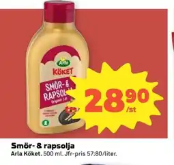 Coop Arla Köket Smör- & rapsolja erbjuda