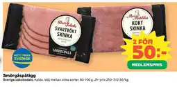 Coop Jakobsdals Smörgåspålägg erbjuda