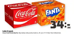 Coop Läsk 6-pack erbjuda