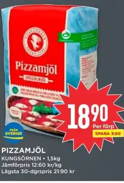 Willys KUNGSÖRNEN Pizzamjöl erbjuda