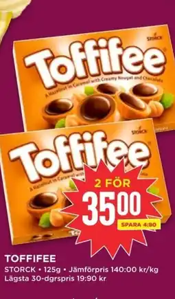 Willys Toffifee erbjuda