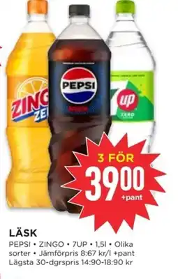 Willys Läsk erbjuda