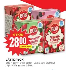Willys BOB Lättdryck erbjuda