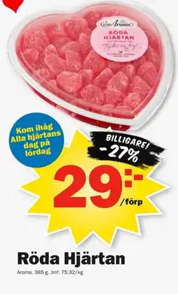 Pekås Röda Hjärtan erbjuda