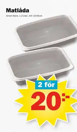 Pekås Matlåda erbjuda