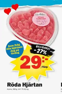 Pekås Röda Hjärtan, Medlemspris erbjuda