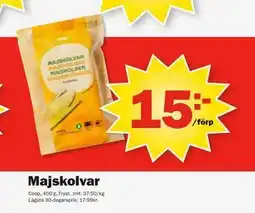 Pekås Majskolvar erbjuda