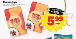 Pekås Mannagryn erbjuda