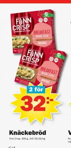 Pekås Knäckebröd erbjuda