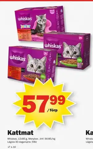 Pekås Kattmat erbjuda